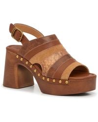 Frye & Co. - Wylie Platform Sandal - Lyst