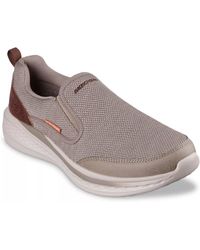 Skechers - Wide Width Relaxed Fit Slade Lucan Slipon Sneaker - Lyst