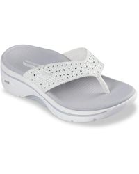 Skechers - Go Walk Arch Fit 2.0 Claire Sandal - Lyst