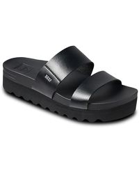 Reef Knotty Vista Hi in Dusty Black (Black) | Lyst