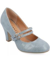 Journee Collection - Windy Mary Jane Pump - Lyst