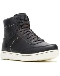 Harley Davidson - Harleydavidson Grady Stud Waterproof Hightop Sneaker - Lyst