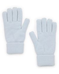 FireSide - Knitted Cuff Gloves - Lyst