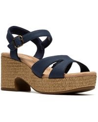 Clarks - Nerisa Twist Platform Sandal - Lyst