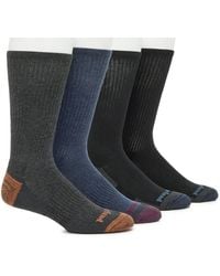 Timberland - Performance Cushioned Crew Socks 4 Pack - Lyst