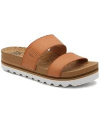 Reef - Cushion Bounce Vista Hi Wedge Sandal - Lyst