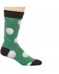 Socksmith - Tee It Up Crew Socks - Lyst