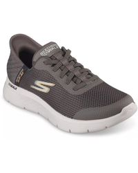 Skechers - Wide Width Hands Free Slipins Go Walk Flex Hands Up Slipon Sneaker - Lyst
