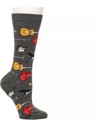 Socksmith - Guitar Riff Crew Socks - Lyst
