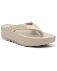 OOFOS - Oomega Platform Flip Flop - Lyst