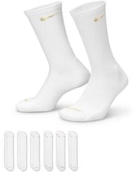 Nike - Everyday Plus Cushioned Crew Socks 6 Pack - Lyst