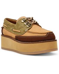 Steve Madden - Benett Platform Boat Shoe - Lyst