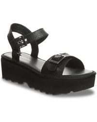 BEARPAW - Cassidy Platform Sandal - Lyst