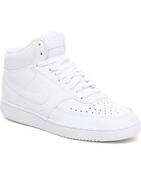 white high top nike