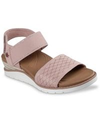 Skechers - Bobs X Martha Stewart Archfit Beach Kiss Wedge Sandal - Lyst