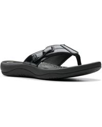 Clarks - Sunmaze Loop Sandal - Lyst