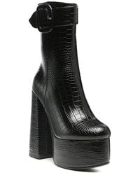 LONDON RAG - Bumpy Platform Bootie - Lyst