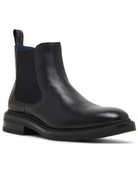 Steve Madden Fenton Lug Sole Chelsea Boot in Black for Men  display picture 3