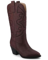 Journee Collection - Wide Width Chantry Wide Calf Boot - Lyst