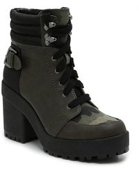 Mix No 6 Synthetic Korel Platform Bootie in Black - Lyst