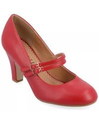 Journee Collection - Windy Mary Jane Pump - Lyst