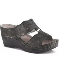 Flexus by Spring Step - Dreiser Wedge Sandal - Lyst