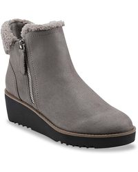 Abella Synthetic Zeta Wedge Bootie in 