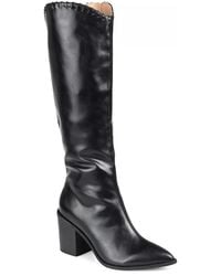 Journee Collection - Wide Width Daria Wide Calf Boot - Lyst