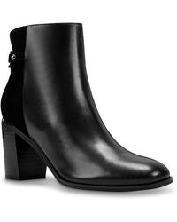 bandolino baruffi platform ankle booties