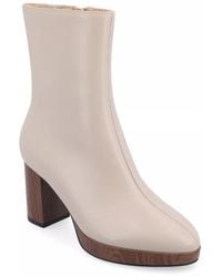 Journee Collection - Romer Platform Bootie - Lyst