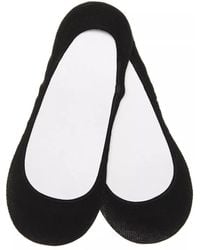 Hue - Cotton No Show Liners 2 Pack - Lyst