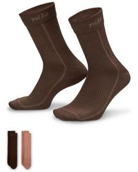 Nike - Everyday Plus Lightweight Crew Socks 2 Pack - Lyst