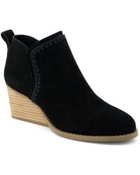 TOMS - Kaia Wedge Bootie - Lyst