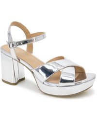 Kenneth Cole - Reeva Platform Sandal - Lyst