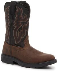 Wolverine - Rancher Level Waterproof Steel Toe Work Boot - Lyst