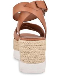 teelan espadrille wedge sandal