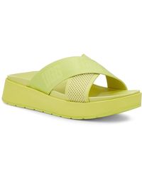 UGG La Cloud Sandal in Black | Lyst UGG La Cloud Sandal in Black | Lyst