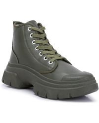 LONDON RAG - Roxane Combat Boot - Lyst
