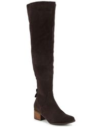 purly over the knee boot