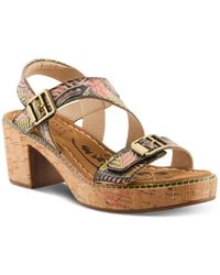 L'ARTISTE - Jess Platform Sandal - Lyst