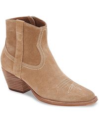 dolce vita saif suede bootie