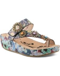 L'ARTISTE - Lissableu Wedge Sandal - Lyst