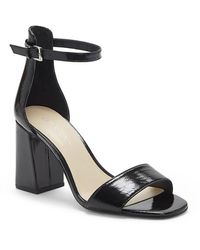 enzo angiolini kailee buckle strap kitten heel