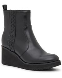 Earth - Camryn Wedge Bootie - Lyst
