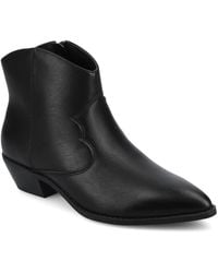 Journee Collection - Taliah Bootie - Lyst