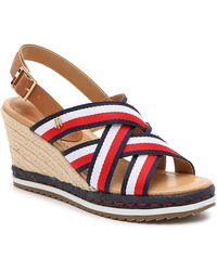 tommy hilfiger narnia espadrille wedge pump