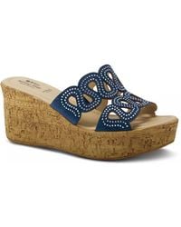 Spring Step - Mssteamy Wedge Sandal - Lyst