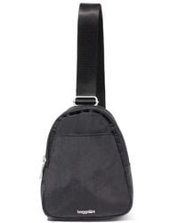 Baggallini - Double Zip Mini Sling Crossbody Bag - Lyst
