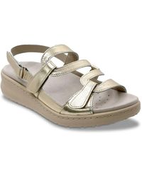 David Tate - Fani Wedge Sandal - Lyst