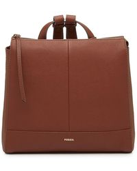 Fossil - Elina Leather Mini Backpack - Lyst